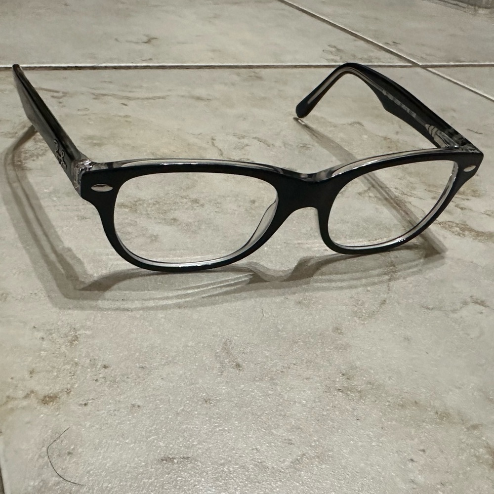 Ray-Ban Junior RB1555 3529 Black Eyeglasses Frames 46-16 125